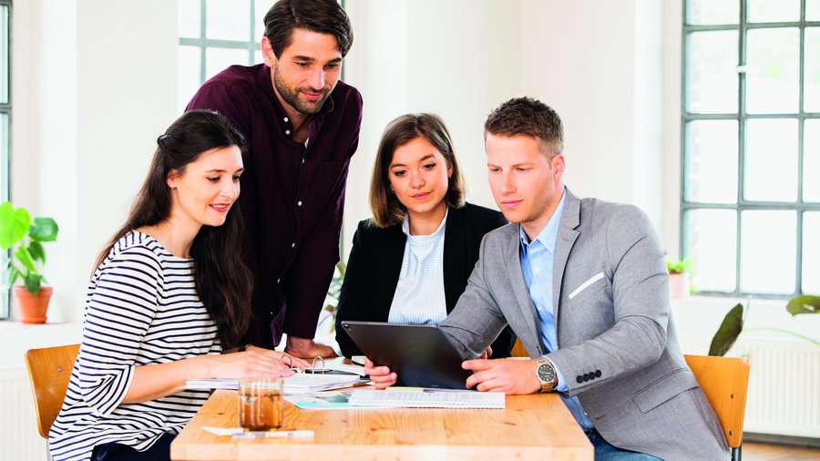 Irodai megbeszélés